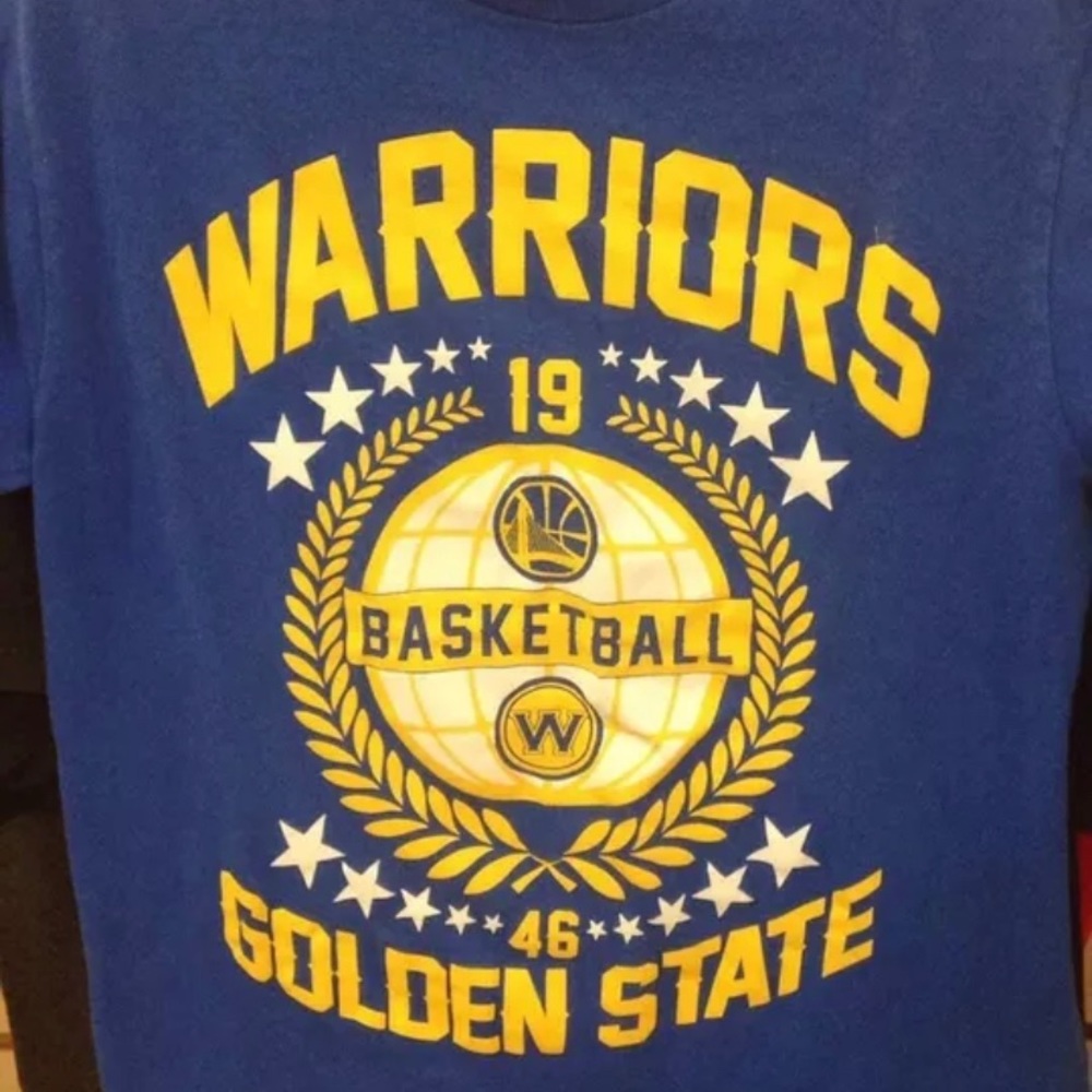 Golden state warriors nba shirt size small